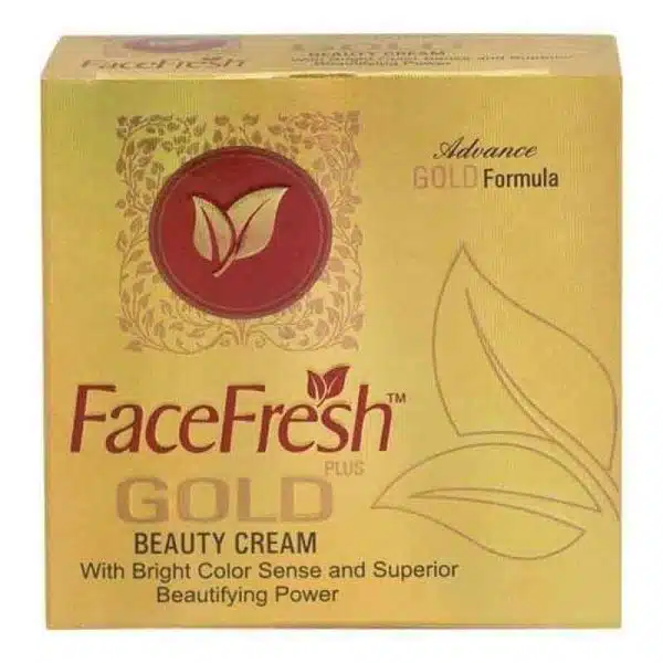 ফেস ফ্রেশ গোল্ড বিউটি ক্রিম Face Fresh Gold Beauty Cream for Skin Whitening 23g